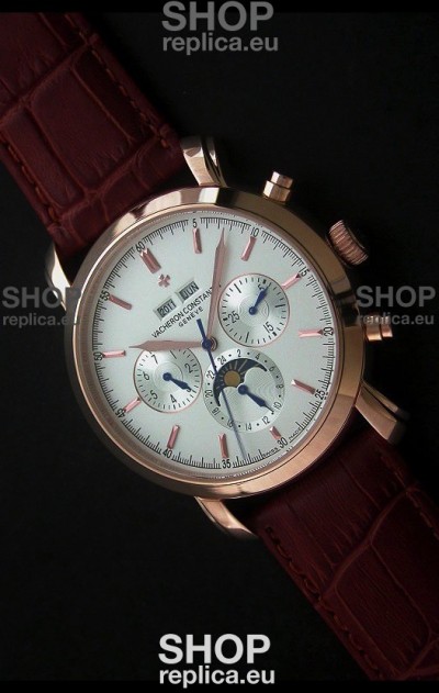 Vacheron Constantin Perpetual Calendar Japanese Watch in Rose Gold