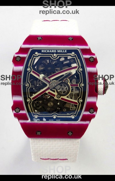 Richard Mille RM67-02 Red NTPT 37 Grams CRMA7 Clone Movement 