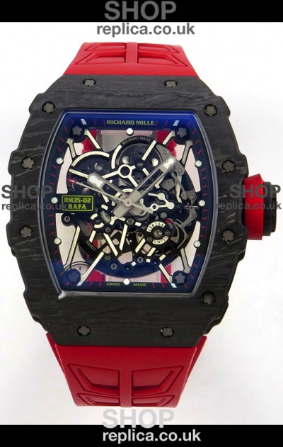 Richard Mille RM035-02 Black NTPT FREE SPRUNG MVMNT Super Clone Watch