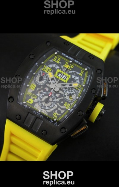 Richard Mille RM011 Filipe Massa Texas GP PVD Casing Edition Swiss Replica Watch