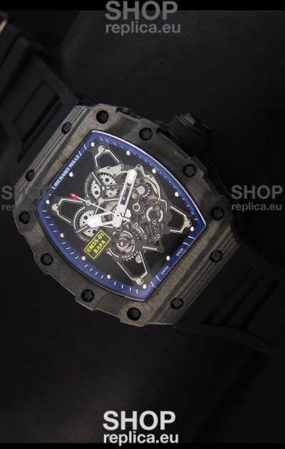 Richard Mille RM35-01 Rafael Nadal Edition Swiss Replica Watch in Blue Indexes
