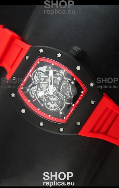 Richard Mille RM055 Bubba Watson Swiss Replica Watch in Black Richard Mille RM055 Bubba Watson Swiss Replica Watch in Black