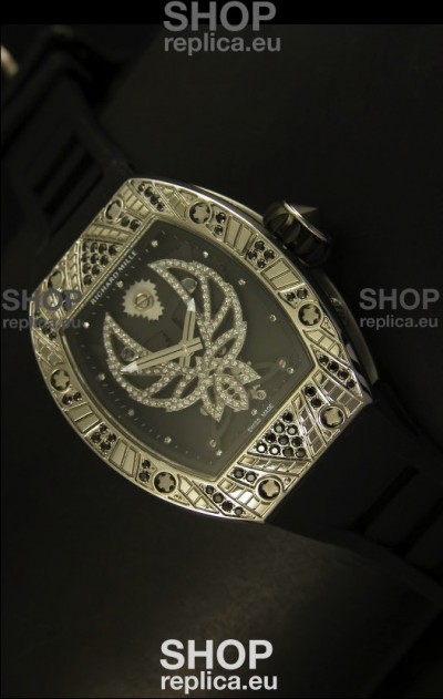 Richard Mille RM051 Tourbillon Swiss Watch in Leather Strap