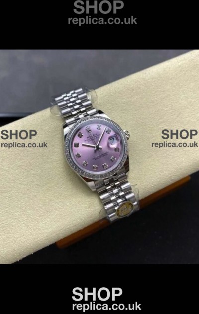 Rolex Super Clone Datejust 31MM Pink Dial Jubilee Super Clone Watch