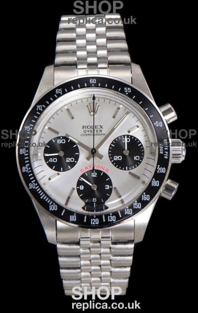 Rolex Daytona Paul Newman 37MM Steel Dial Manual Wind Super Clone Watch 