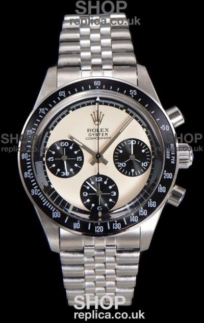 Rolex Daytona Paul Newman 37MM Cream Dial Manual Wind Super Clone Watch 