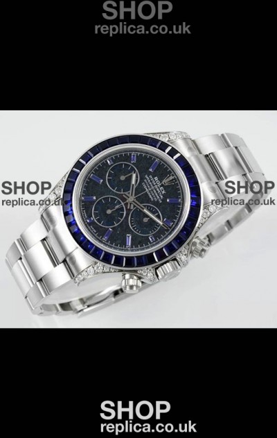 Rolex Daytona 126599TSA Roger Federer Blue Obsidian Dial Super Clone Watch 