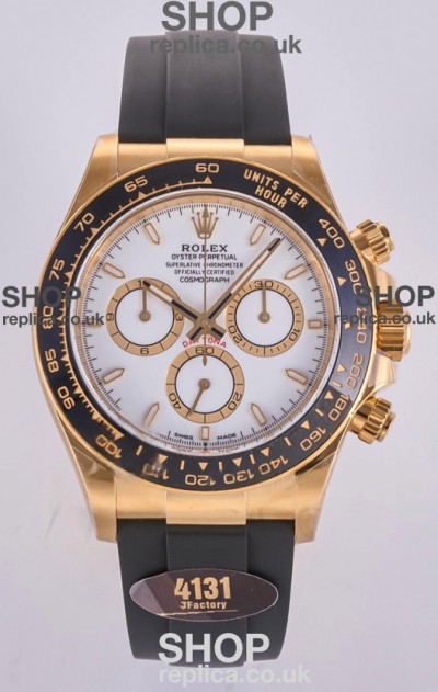 Rolex Daytona 126518 White Dial FREE SPRUNG MVMT Super Clone Watch 