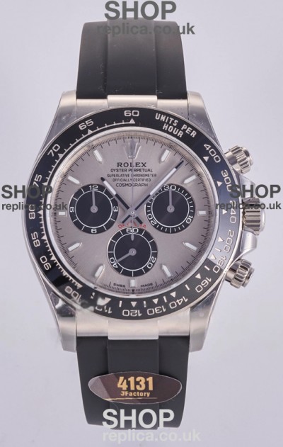 Rolex Daytona 126509 Silver Dial Stick Markers FREE SPRUNG MVMT Super Clone Watch 