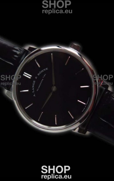A.Lange Sohne Saxonia Thin Steel Case Replica Watch 