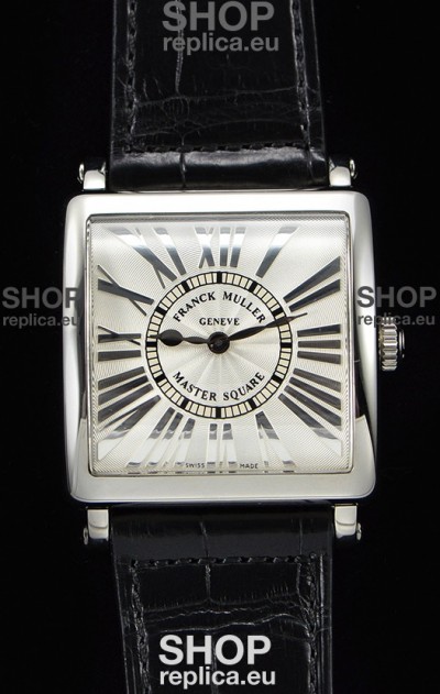 Franck Muller Master Square Ladies Black Strap 1:1 Mirror Replica Watch