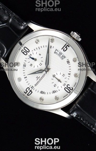 Jaeger LeCoultre Master Control Stainless Steel Swiss Replica Watch 