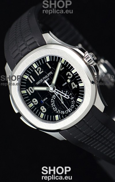 Patek Philippe Aquanaut 5164A 1:1 Mirror Watch Black Dial