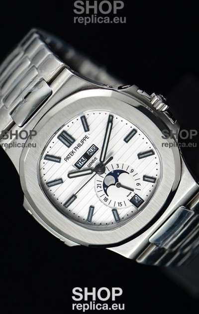 Patek Philippe Nautilus 5726A 1:1 Mirror Swiss Watch White Dial