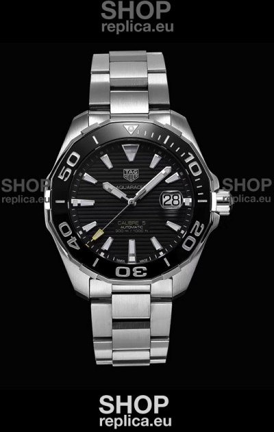 Tag Heuer Aquaracer Calibre 5 1:1 Mirror Replica Watch Black Dial