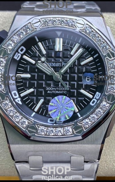 Audemars Piguet Royal Oak Offshore Diver 1:1 Mirror Swiss Replica Watch - Steel Strap