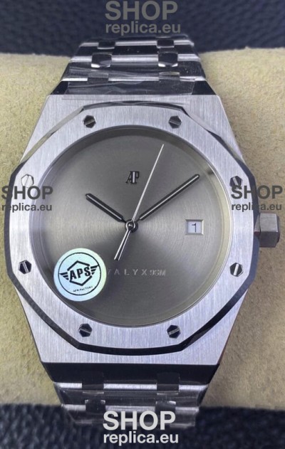 Audemars Piguet Royal Oak 1017 ALYX 9SM Edition Swiss Replica Watch - Dark Grey Steel Dial 