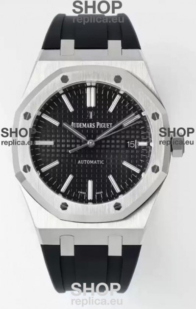 Audemars Piguet Royal 15400 41MM Black Dial 904L Steel CAL.3120 Movement 1:1 Mirror Replica
