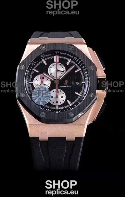 Audemars Piguet Royal Oak Offshore 44MM Pink Gold 1:1 Mirror 904L Steel Watch