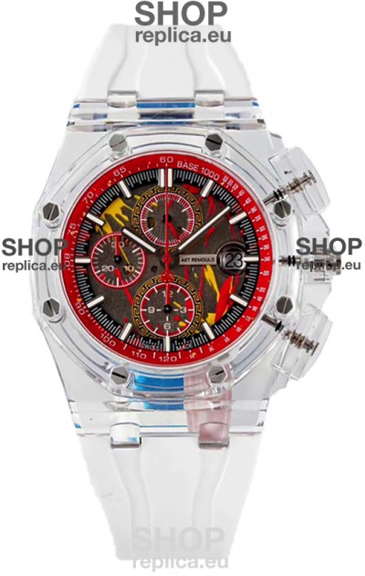 Audemars Piguet Royal Oak Offshore AET Remould LOCHAGOS Sapphires Casing Swiss Replica Watch 