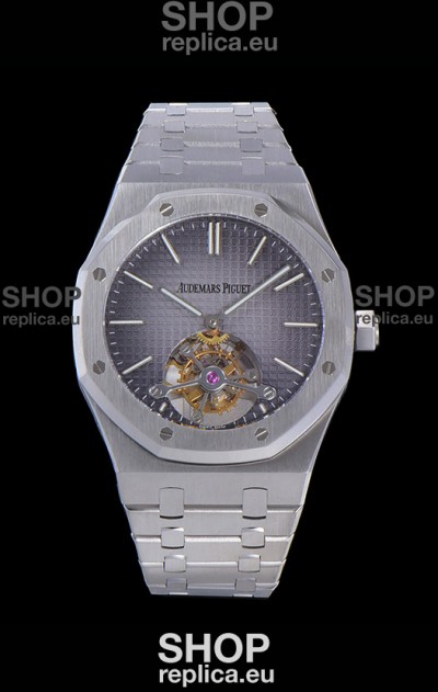 Audemars Piguet Royal Oak Tourbillon 41mm Grey Dial in 904L Steel Case