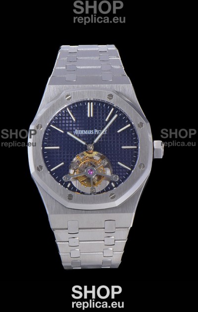 Audemars Piguet Royal Oak Tourbillon 41mm Blue Dial in 904L Steel Case