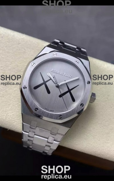 Audemars Piguet Royal Oak X KAWS Edition Swiss Replica Watch - Steel Dial