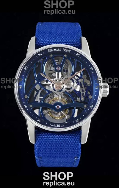 Audemars Piguet CODE 11.59 Openwork Dial White Gold Ceramic Casing Superclone Watch