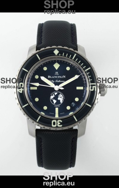 Blancpain Fifty Fathoms OCEAN COMMITMENT III 1:1 904L Stainless Steel Swiss Replica Watch 