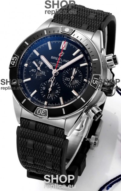 Breitling Chronomat B01 42 Edition Swiss 904L Steel Casing Black Dial 1:1 Mirror Replica Watch