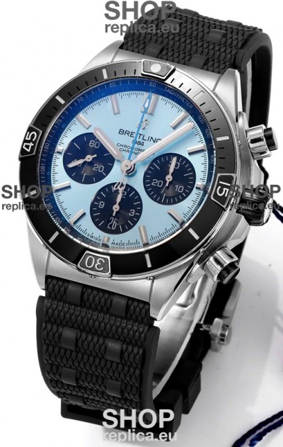 Breitling Chronomat B01 42 Edition Swiss 904L Steel Casing Blue Dial 1:1 Mirror Replica Watch