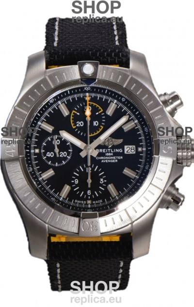 Breitling Avenger Bandit Black Dial 1:1 Mirror Swiss Replica Watch 