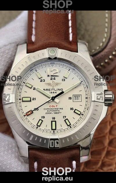 Breitling Chronometre COLT 41 White Dial Swiss Automatic Replica Watch