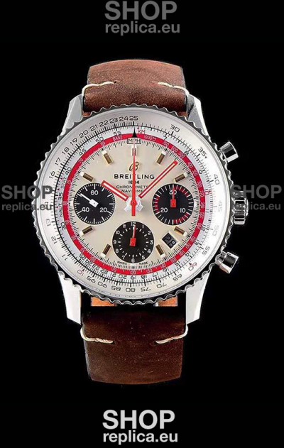 Breitling Navitimer 1 B01 Chronograph TWA Edition 43MM - 904L 1:1 Mirror Replica Watch 