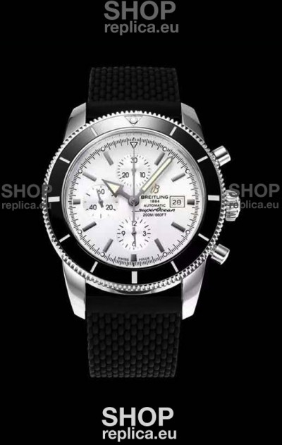 Breitling SuperOcean Heritage II 44MM White Dial Swiss Replica Watch 