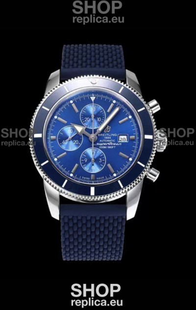 Breitling SuperOcean Heritage II 44MM Blue Dial Swiss Replica Watch 