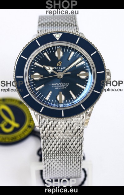 Breitling Superocean Heritage 57 Blue Dial 1:1 Mirror Swiss Replica Watch 