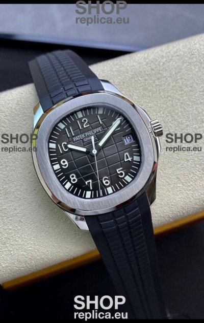 Patek Philippe Aquanaut 5165A Swiss Replica 38MM Watch Grey Dial 1:1 Mirror Replica