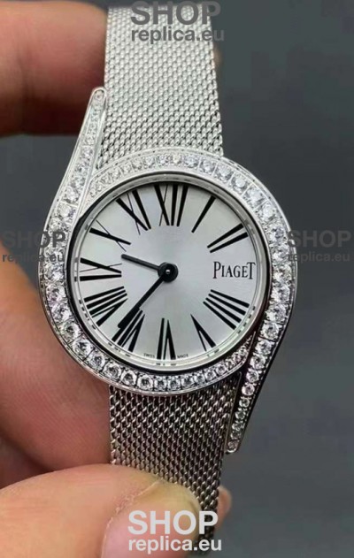 Piaget Limelight Gala Edition 1:1 Mirror Quality Swiss Quartz Watch in Mesh Strap
