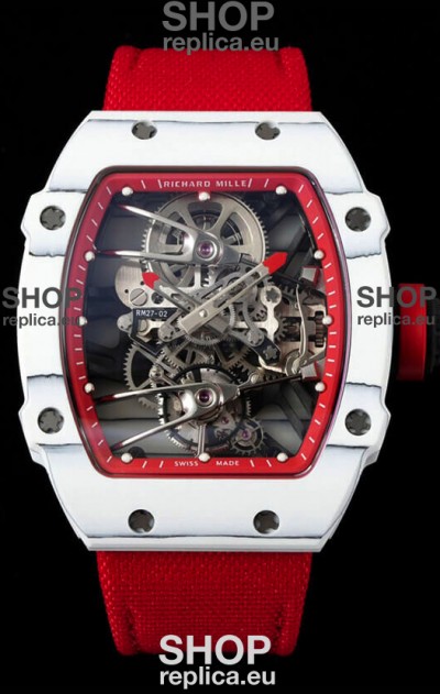 Richard Mille RM027-02 Rafael Nadal Genuine Tourbillon Movement 1:1 Mirror Replica Watch