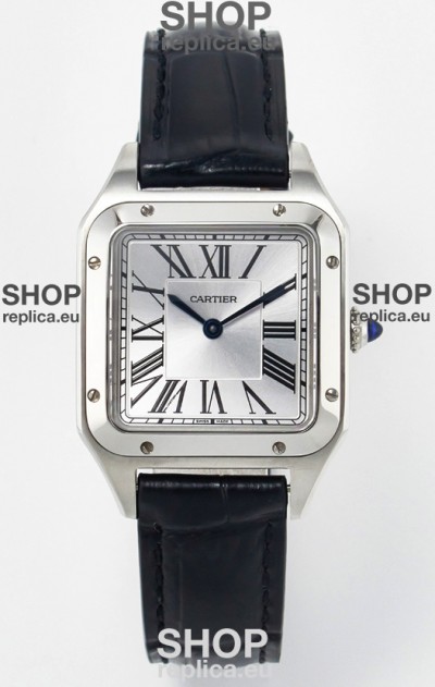 Cartier Santos Dumont 27.5MM Super Clone Edition Watch in Steel Casing