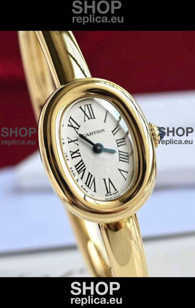 Baignoire De Cartier Yellow Gold Super Clone Quartz Replica Watch