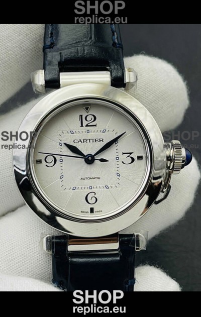 Pasha De Cartier Swiss Automatic 1:1 Mirror Quality 35MM Replica Watch 
