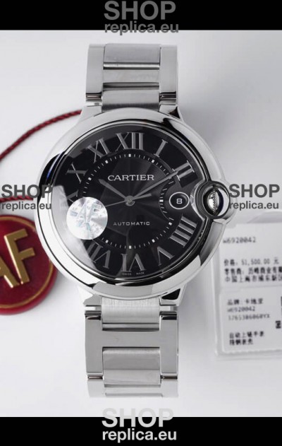 Ballon De Cartier Automatic 1:1 Mirror Swiss Replica Watch in 904L Steel Casing - 42MM
