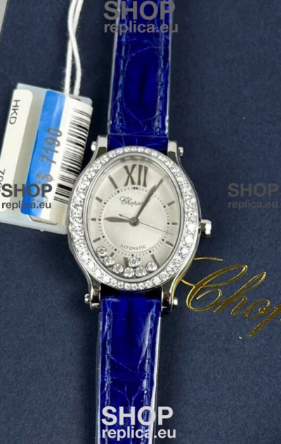 Chopard Happy Diamonds Mossanites Edition Super Clone Automatic Watch 