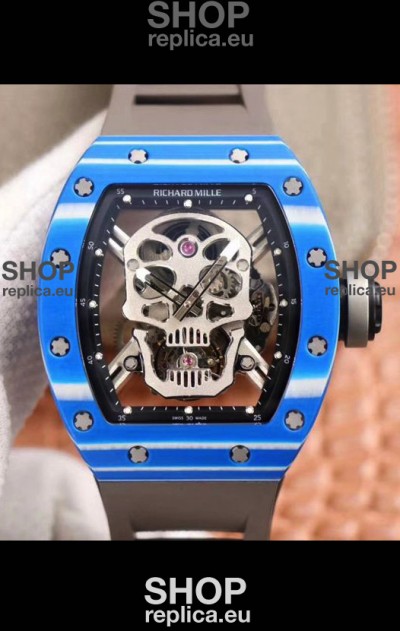 Richard Mille RM052-1 Tourbillon in Blue Ceramic Casing - 1:1 Mirror Quality 