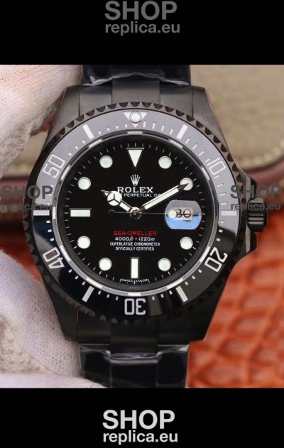 Rolex SeaDweller Deep-Sea Black Dial 50th Anniversary Edition in 1:1 Mirror Quality - PVD Casing