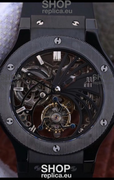 Hublot Classic Fusion Swiss Tourbillon 1:1 Mirror Replica - Ceramic Casing 45MM