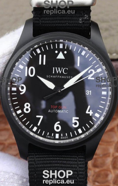 IWC Pilot Watch TOP GUN Edition in Ceramic Casing - 1:1 Mirror Replica Watch