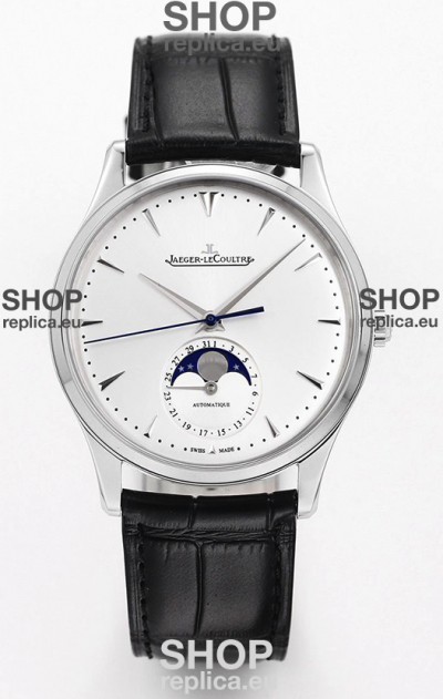 Jaeger LeCoultre Master Ultra Thin Moon 904L Steel 1:1 Mirror Replica Watch